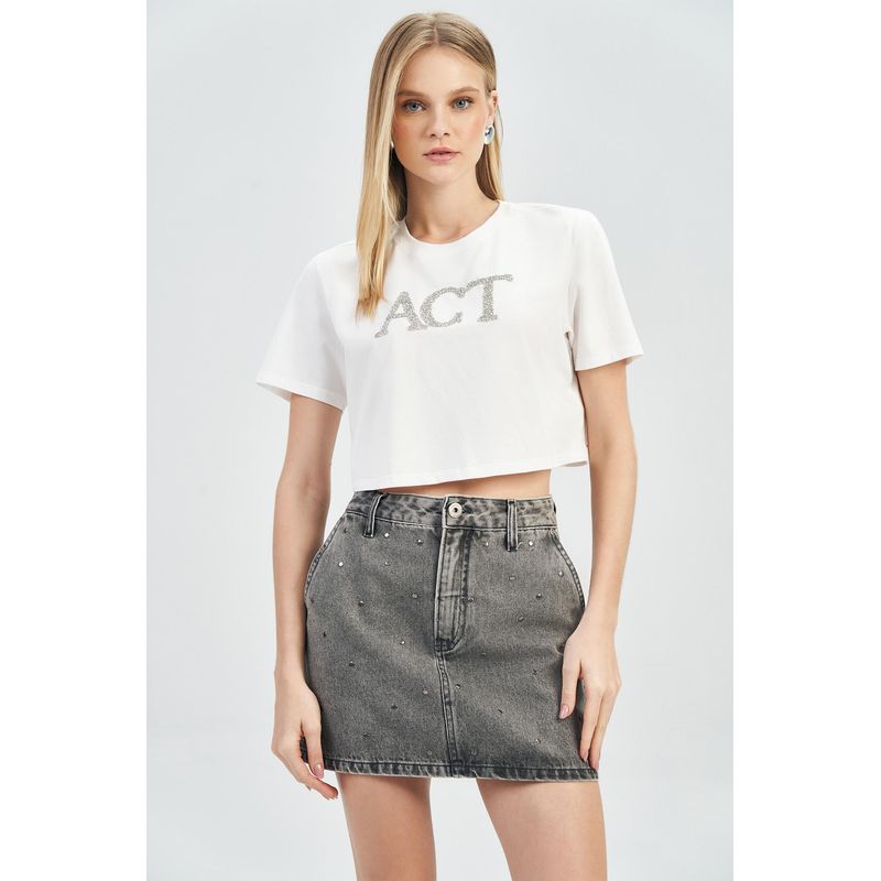 T-Shirt-Cropped-Brilho-Feminina-Acostamento