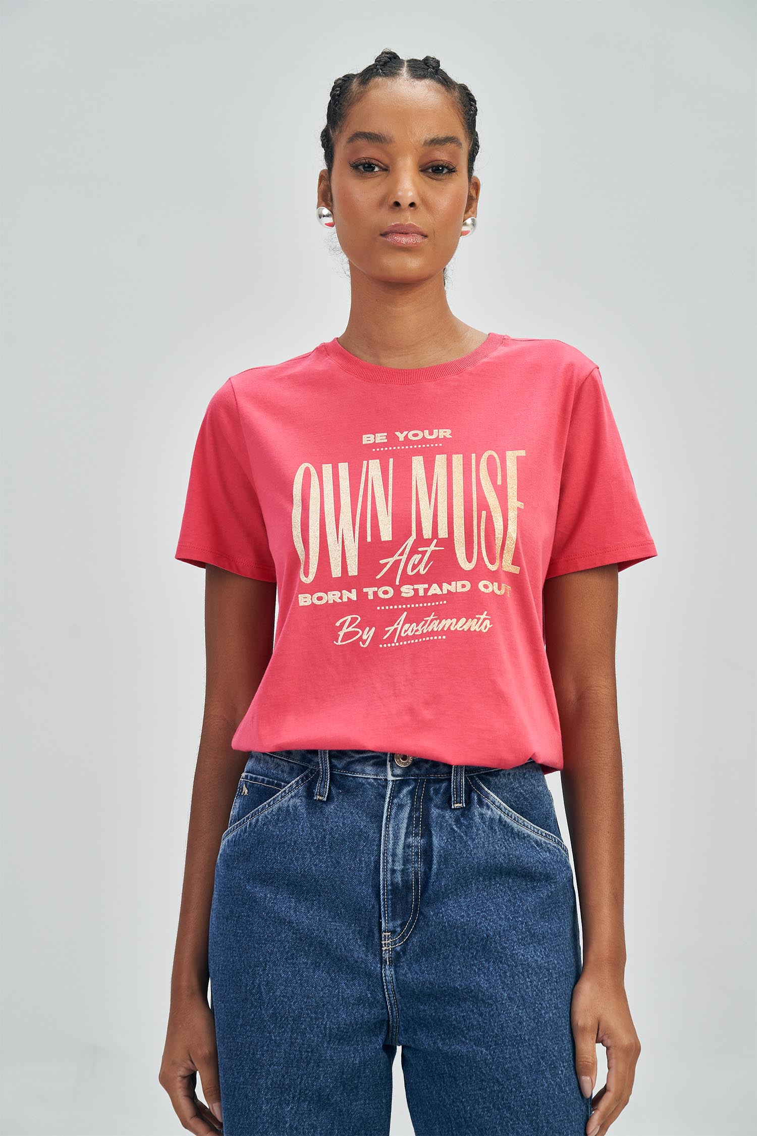 T-Shirt Muse Feminina Acostamento