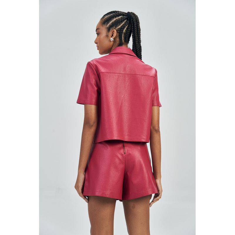 Camisa-PU-Ziper-Frontal-Feminina-Acostamento