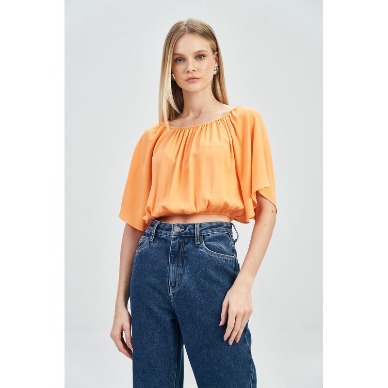 Blusa-Barra-com-Elastico-Feminina-Acostamento