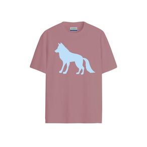 Camiseta-Lobo-Menino-Acostamento-Kids Camiseta-Lobo-Menino-Acostamento-Kids