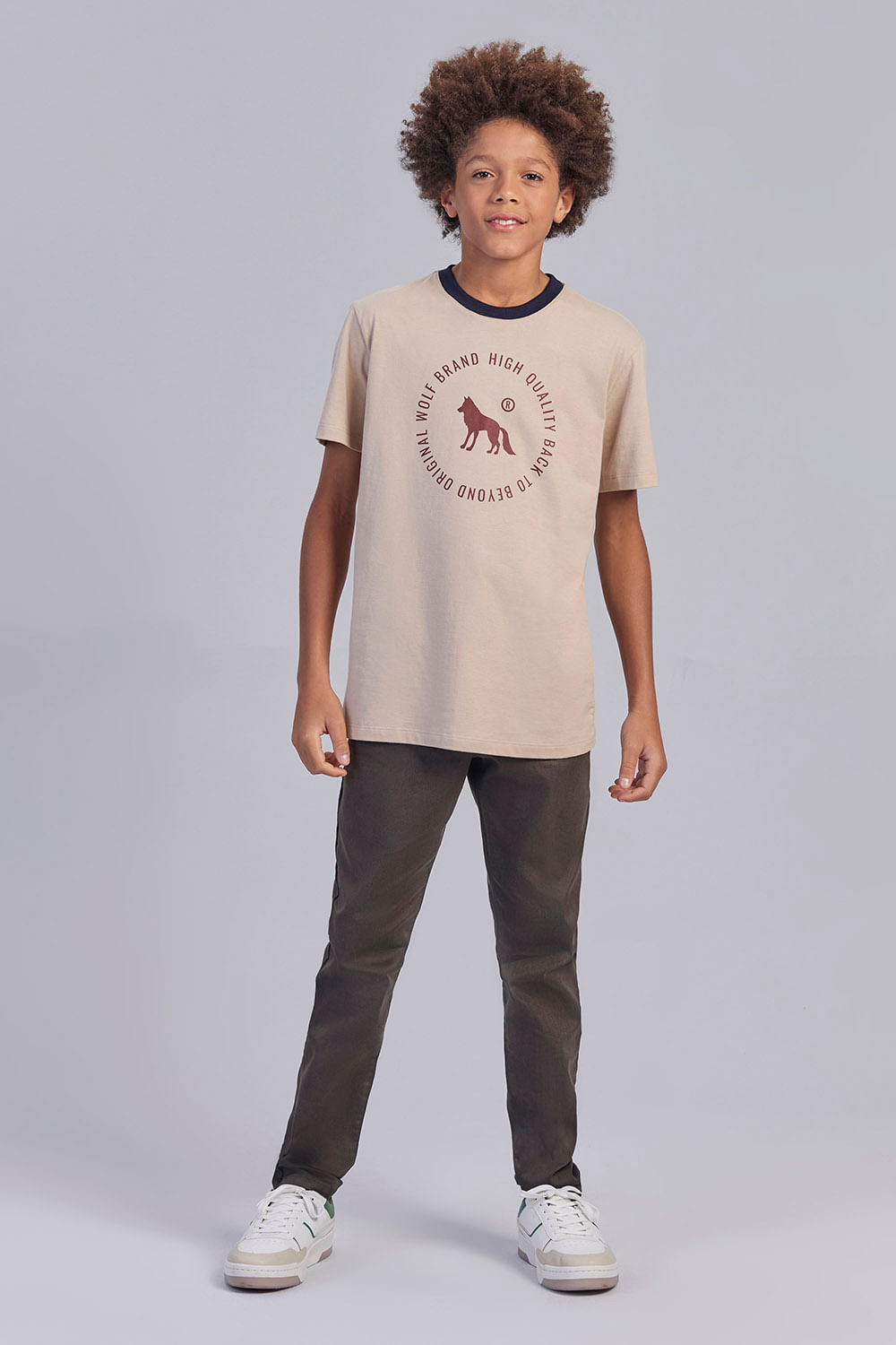 Camiseta Circular Wolf Menino Acostamento Next
