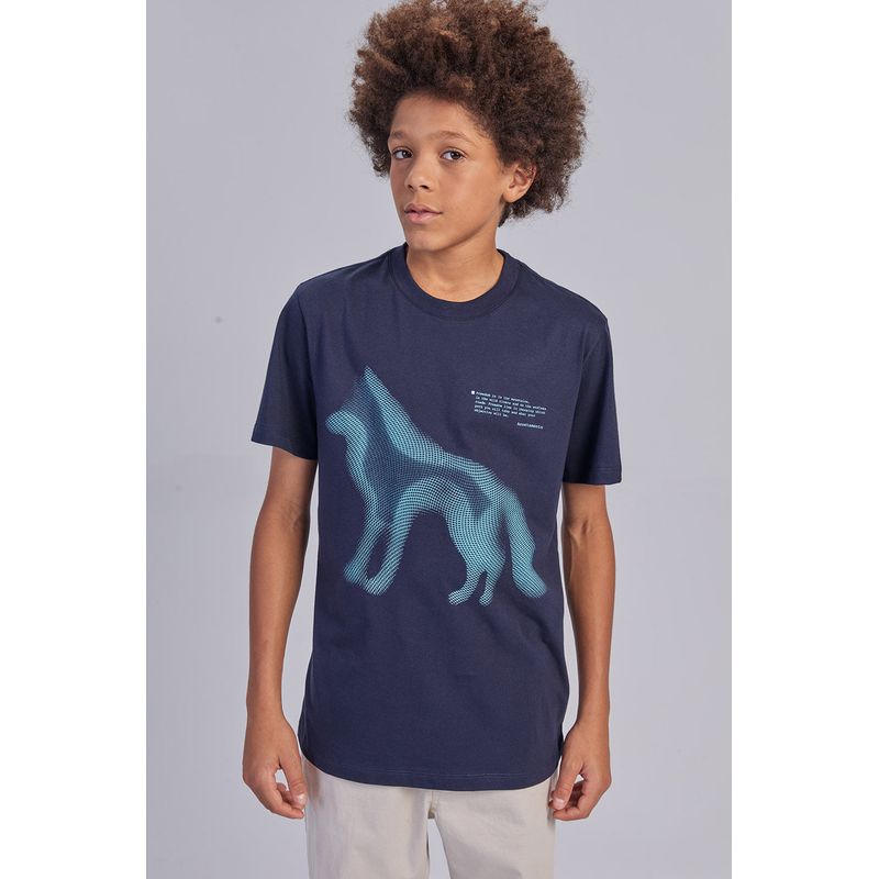 Camiseta-Heat-Reading-Young-Menino-Acostamento