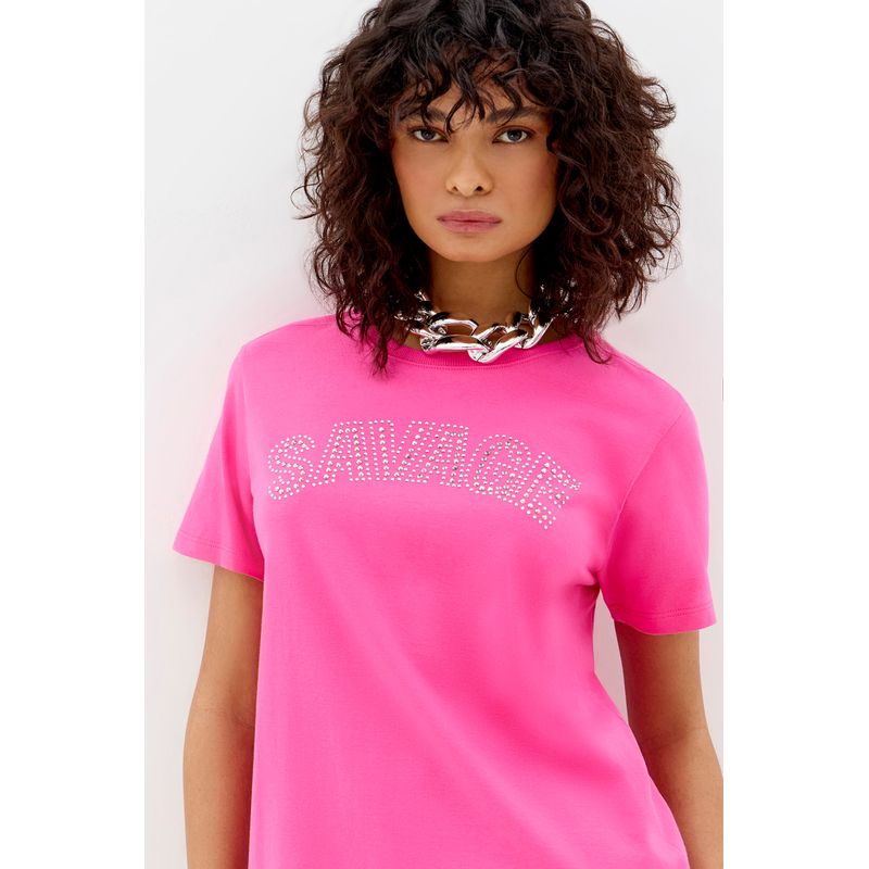 T-Shirt-Lettering-Strass-Feminina-Inblanche