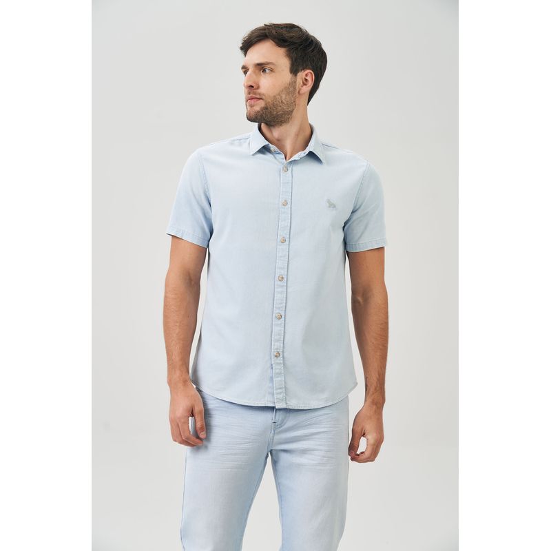 Camisa-Jeans-Manga-Curta-Masculina-Acostamento