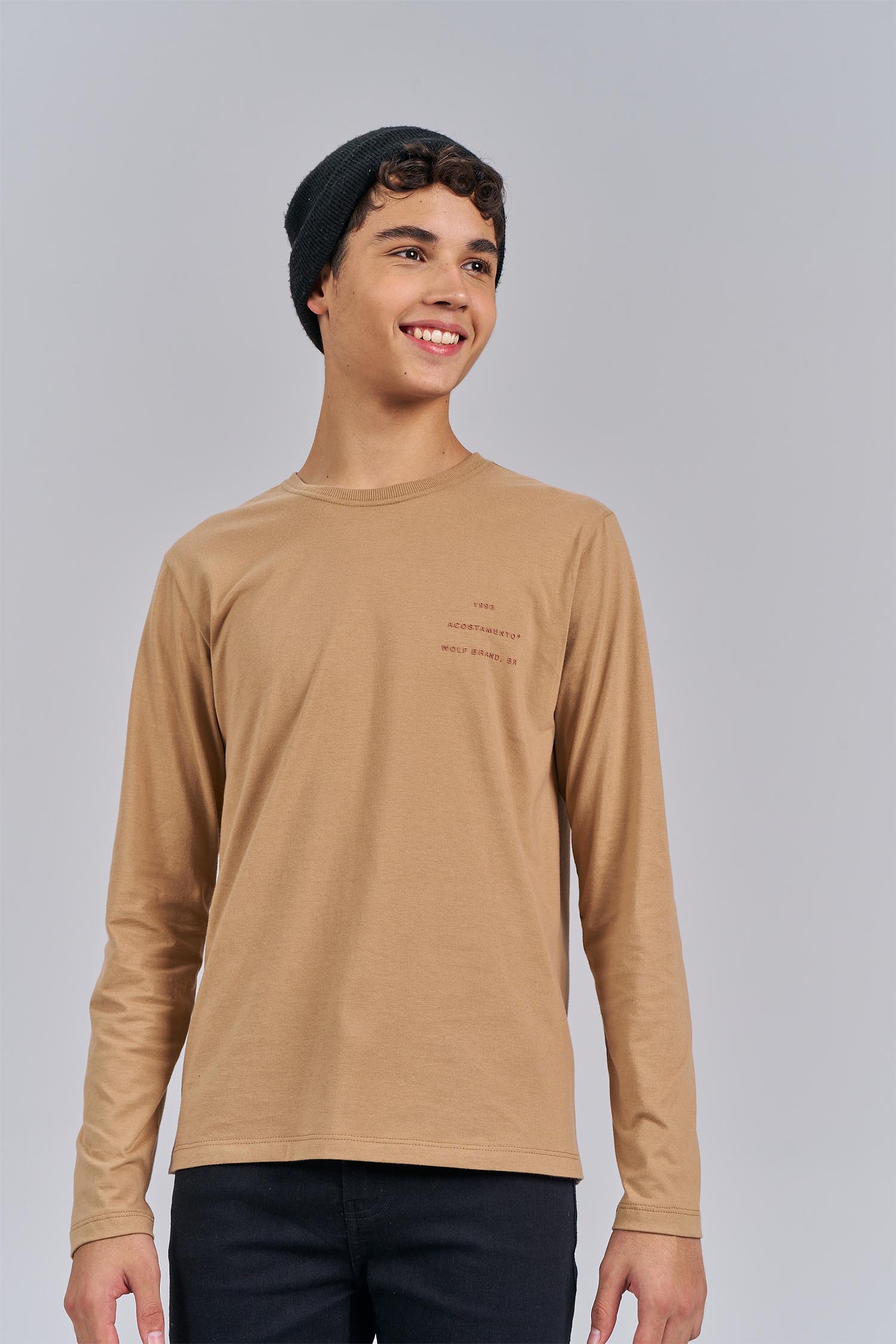 Camiseta Manga Longa Classic Menino Acostamento Next