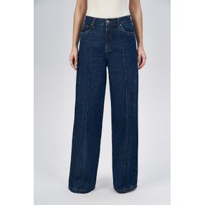 Calca-Jeans-Wide-Barra-Fio-Feminina-Acostamento Calca-Jeans-Wide-Barra-Fio-Feminina-Acostamento
