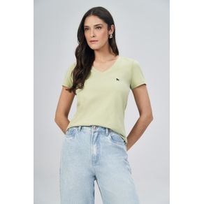 T-Shirt-Gola-V-Feminina-Acostamento T-Shirt-Gola-V-Feminina-Acostamento