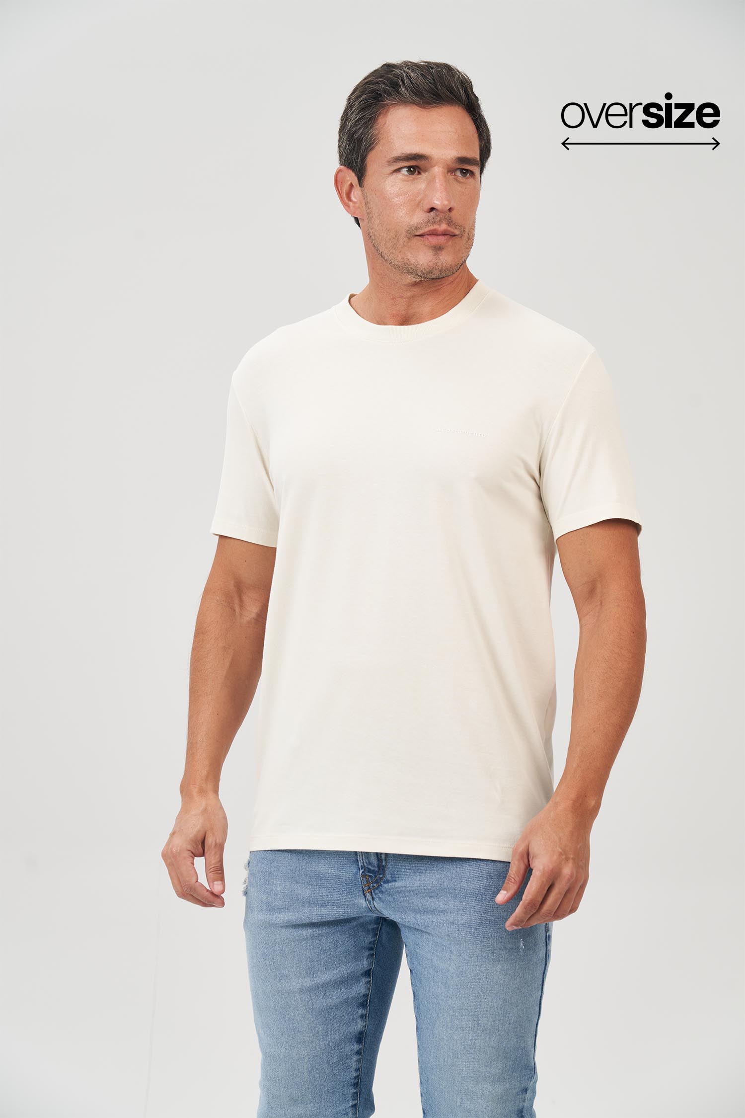 Camiseta Basic Masculina Oversize Acostamento