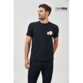 Camiseta-Lobo-Shield-Masculina-Oversize-Acostamento Camiseta-Lobo-Shield-Masculina-Oversize-Acostamento