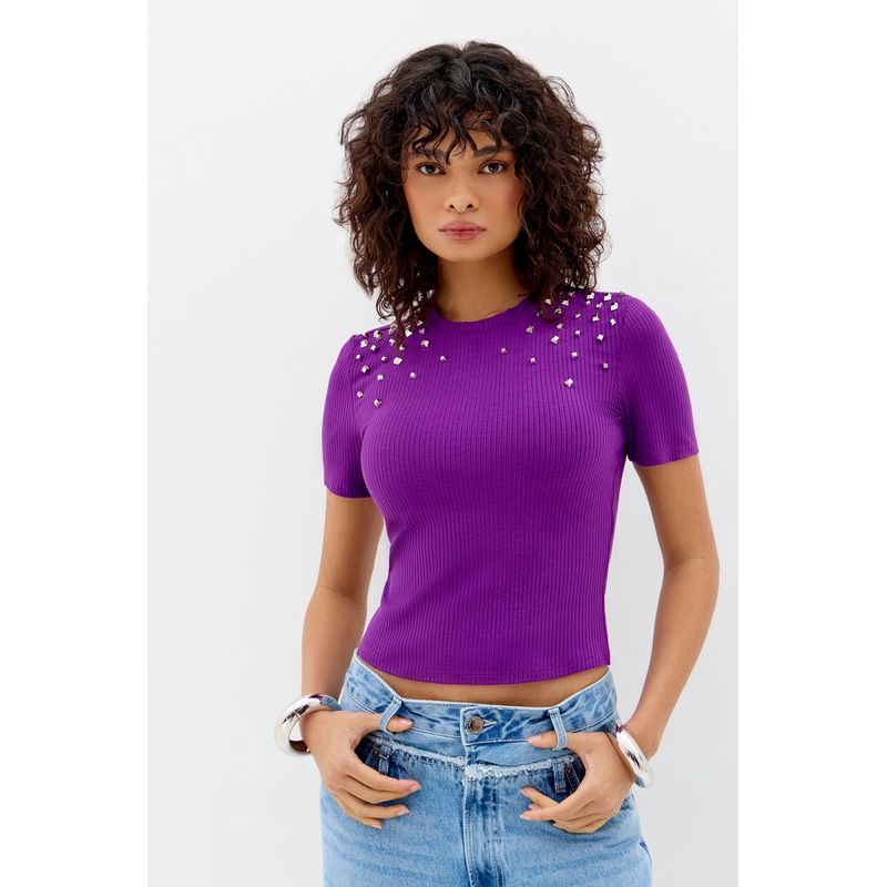 T-Shirt-Spike-Canelada-Feminina-Inblanche