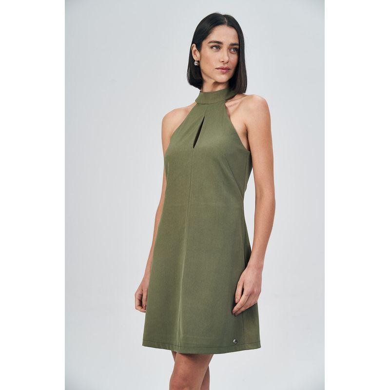 Vestido-Curto-Com-Gola-Halter-Feminino-Acostamento
