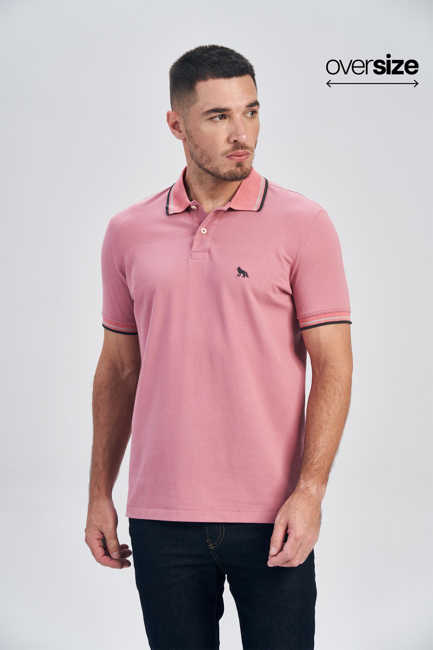 Polo Classic On Masculina Oversize Acostamento