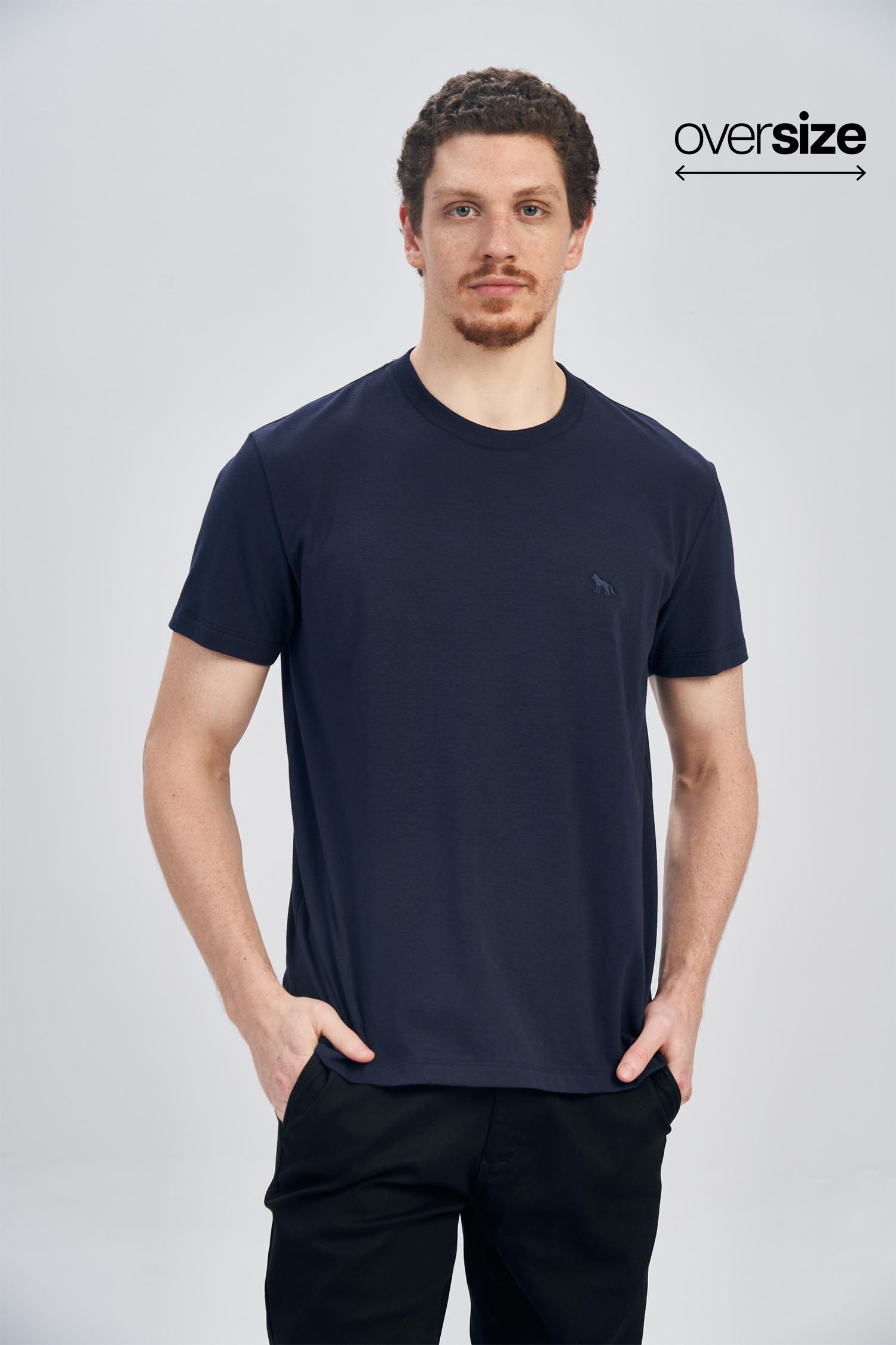 Camiseta Essential Elastano Masculina Oversize Acostamento