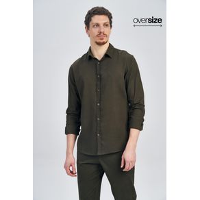 Camisa-Linho-Washed-Masculina-Oversize-Acostamento Camisa-Linho-Washed-Masculina-Oversize-Acostamento