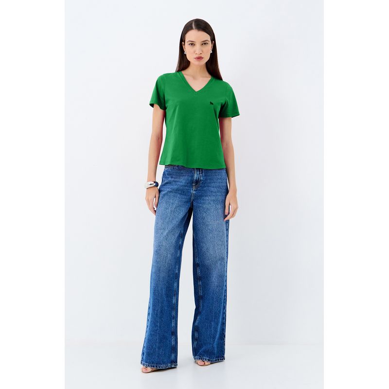 T-Shirt-Gola-V-ACT-Feminina