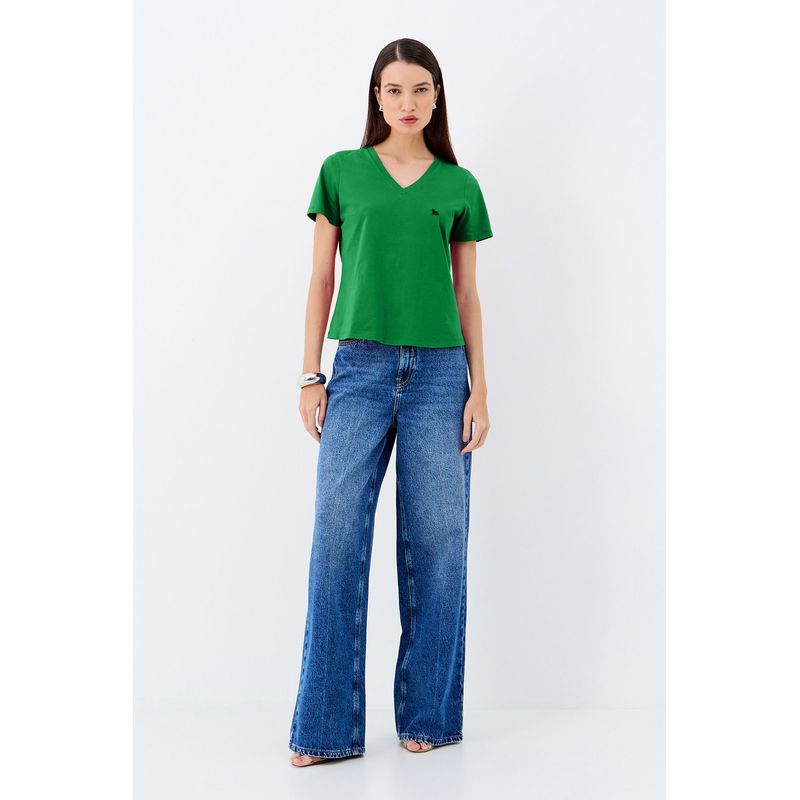 T-Shirt-Gola-V-ACT-Feminina