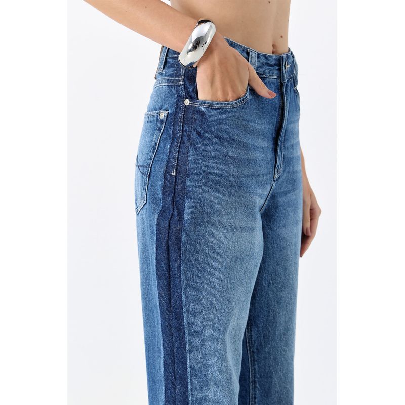 Calca-Jeans-Cintura-Alta-ACT-Feminino