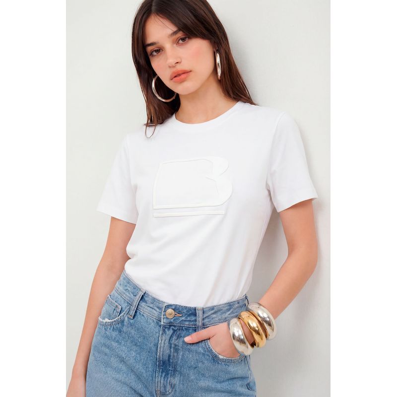 T-Shirt-B-Emboss-Feminina-Inblanche