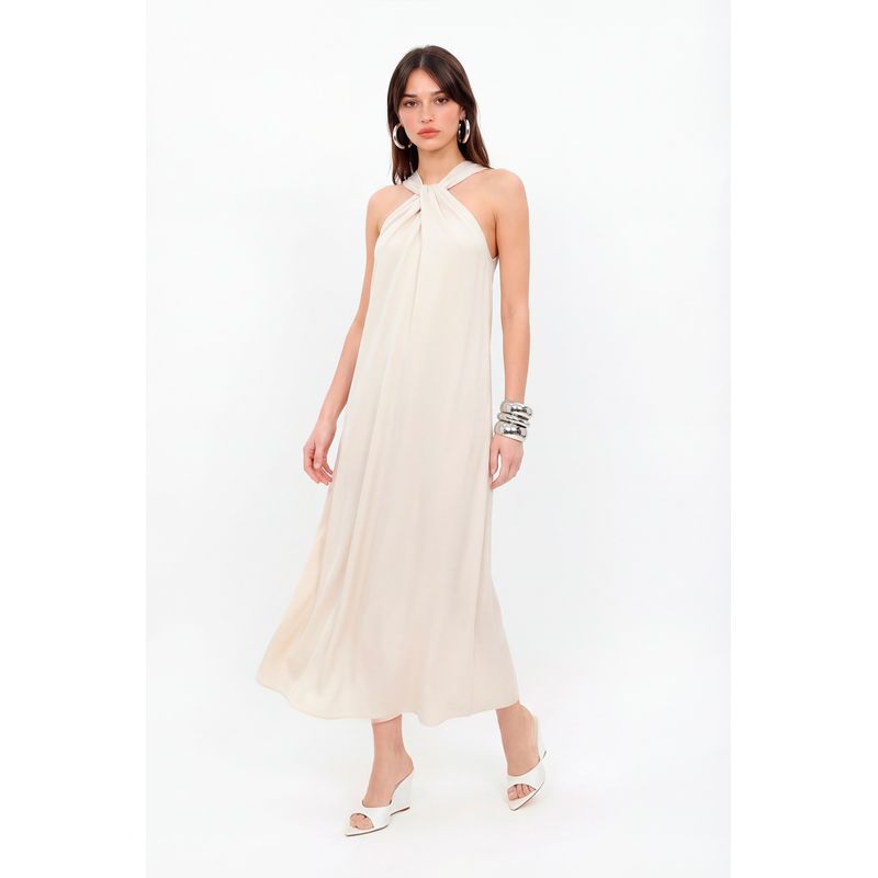 Vestido-Midi-com-Torcao-Feminino-Inblanche