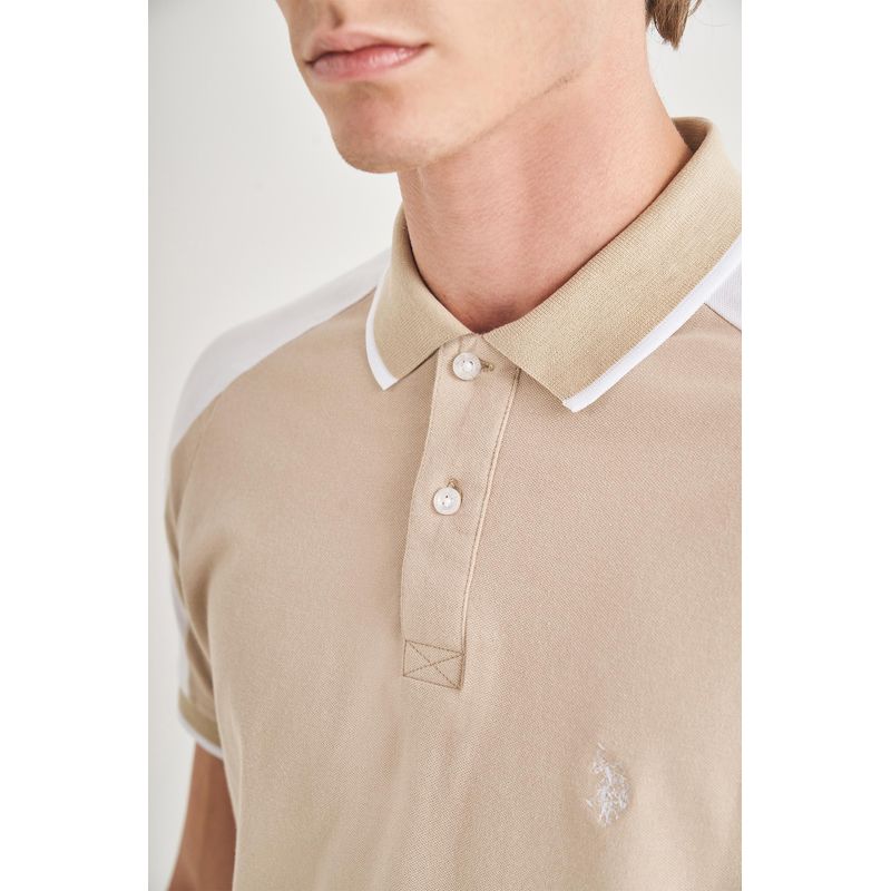 Camisa-Polo-Recorte-Manga-Masculina