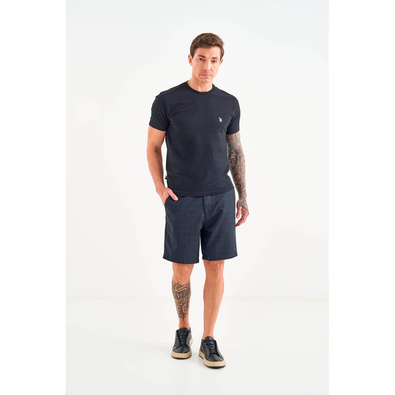 Bermuda-Chino-Xadrez-Masculina