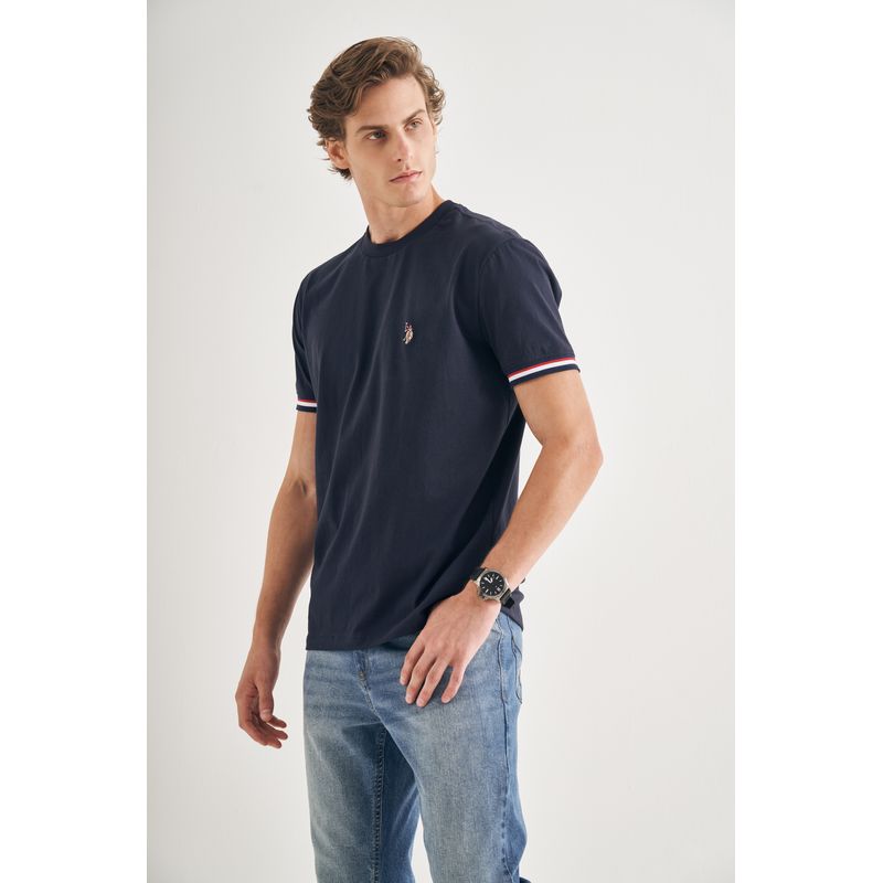 Camiseta-com-Punho-Masculina