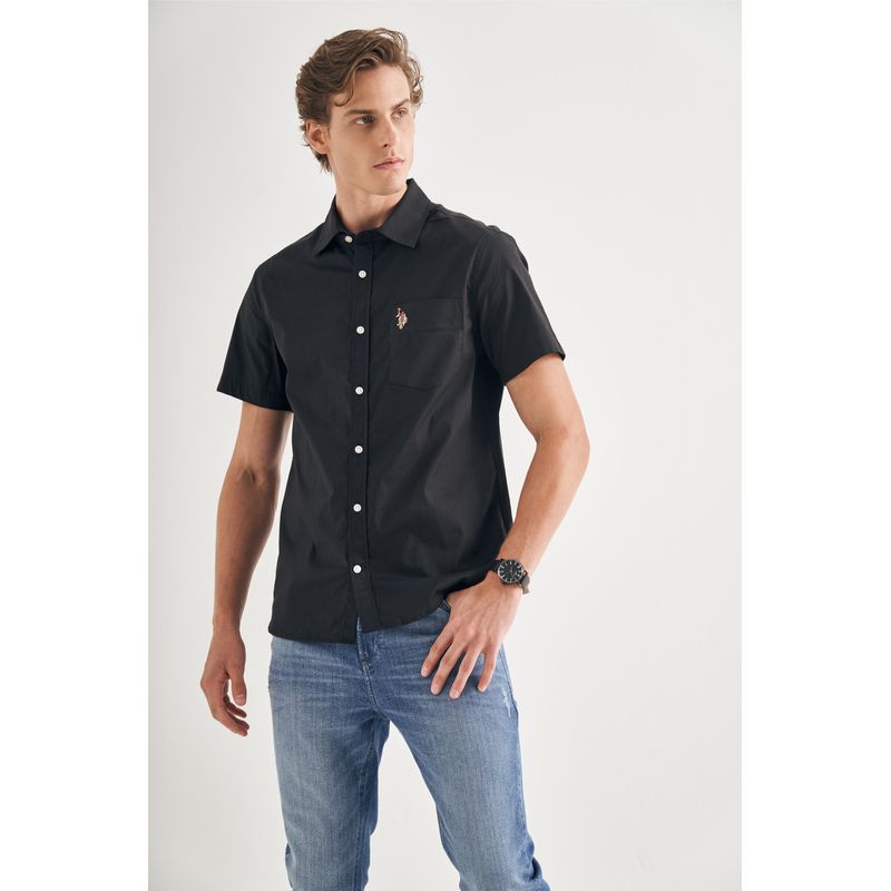 Camisa-Manga-Curta-Basic-Pocket-Masculina