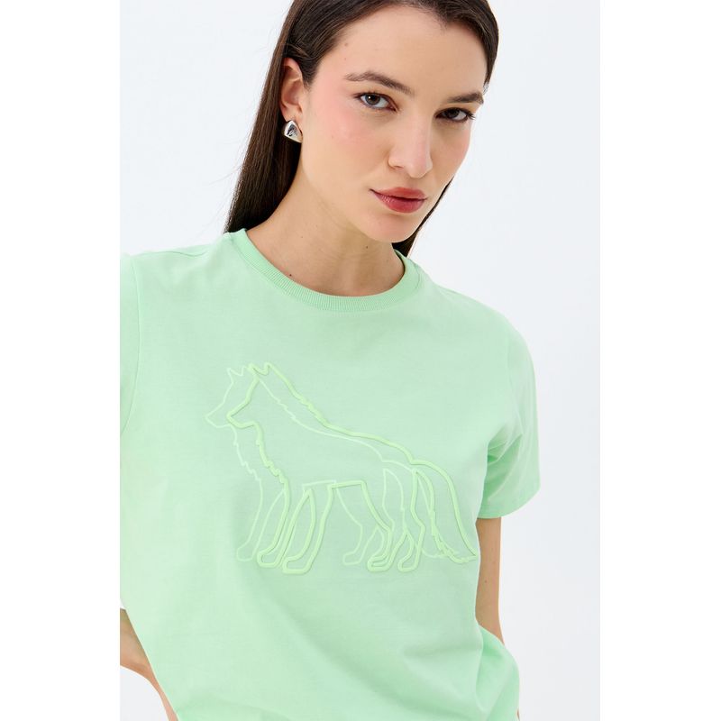 T-Shirt-Basica-com-Lobo-Silk-ACT-Feminino