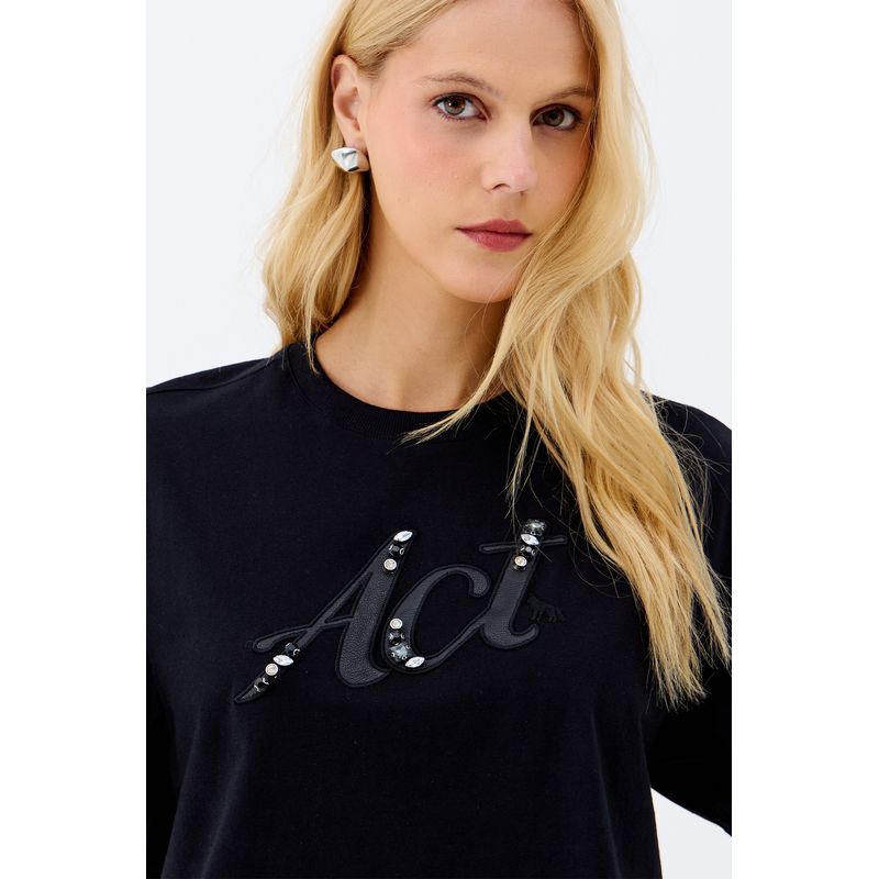 T-Shirt-Cropped-Bordado-com-Pedraria-ACT-Feminino