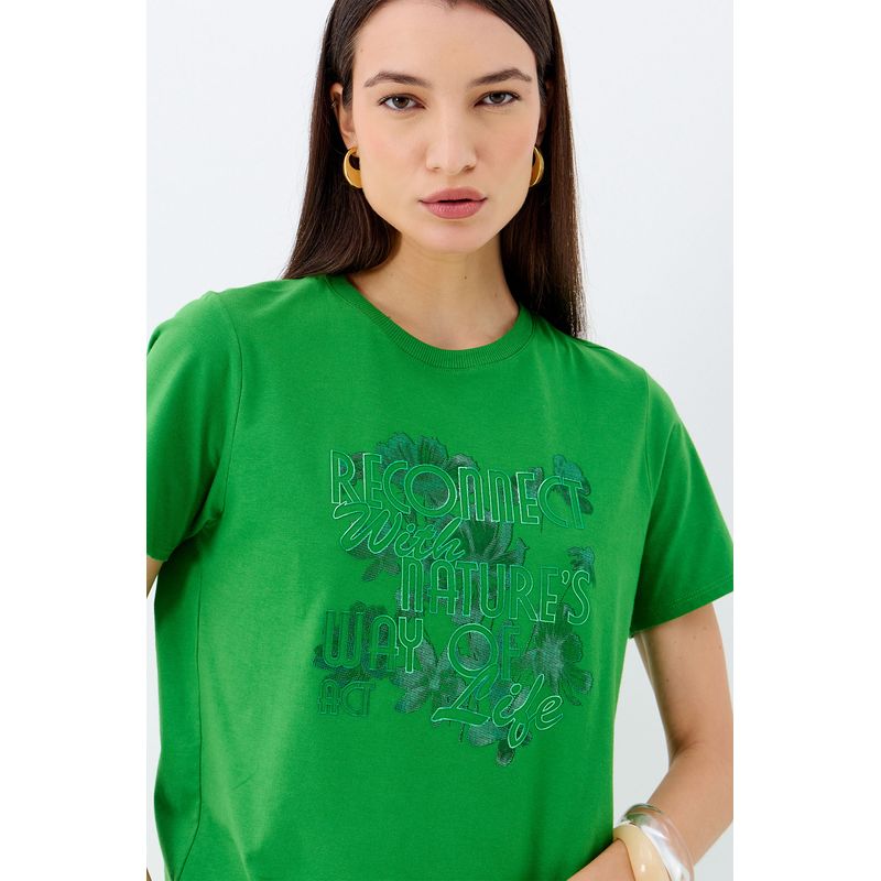 T-Shirt-Floral-Minimalista-ACT-Feminino