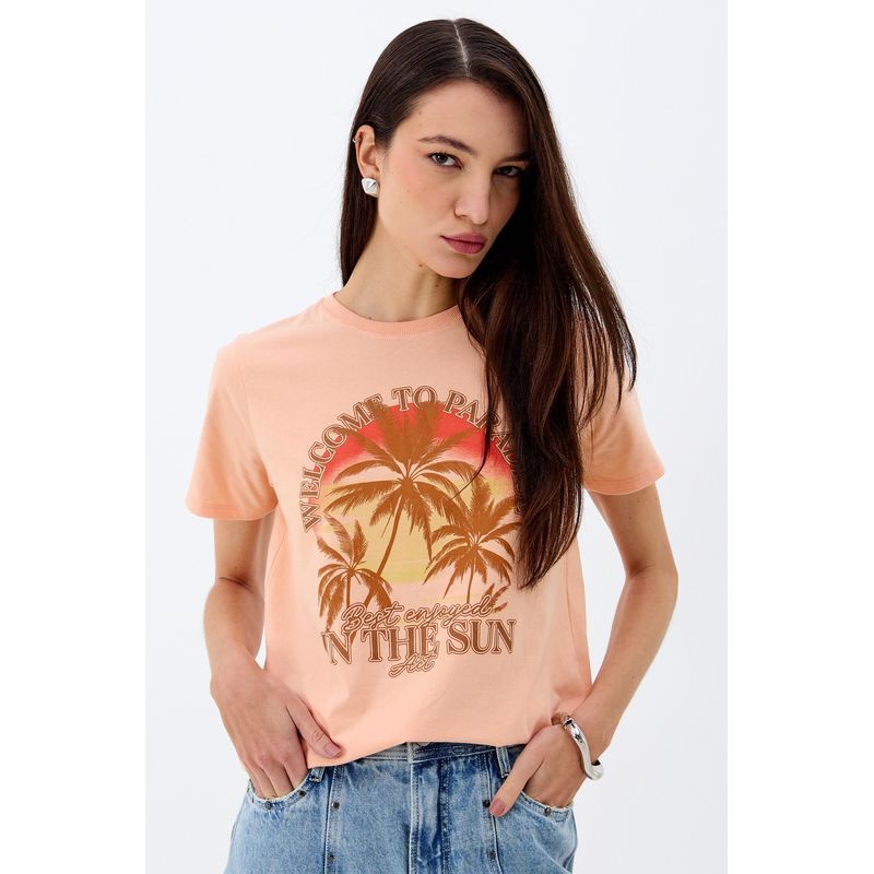 T-shirt-Tropical-ACT-Feminino