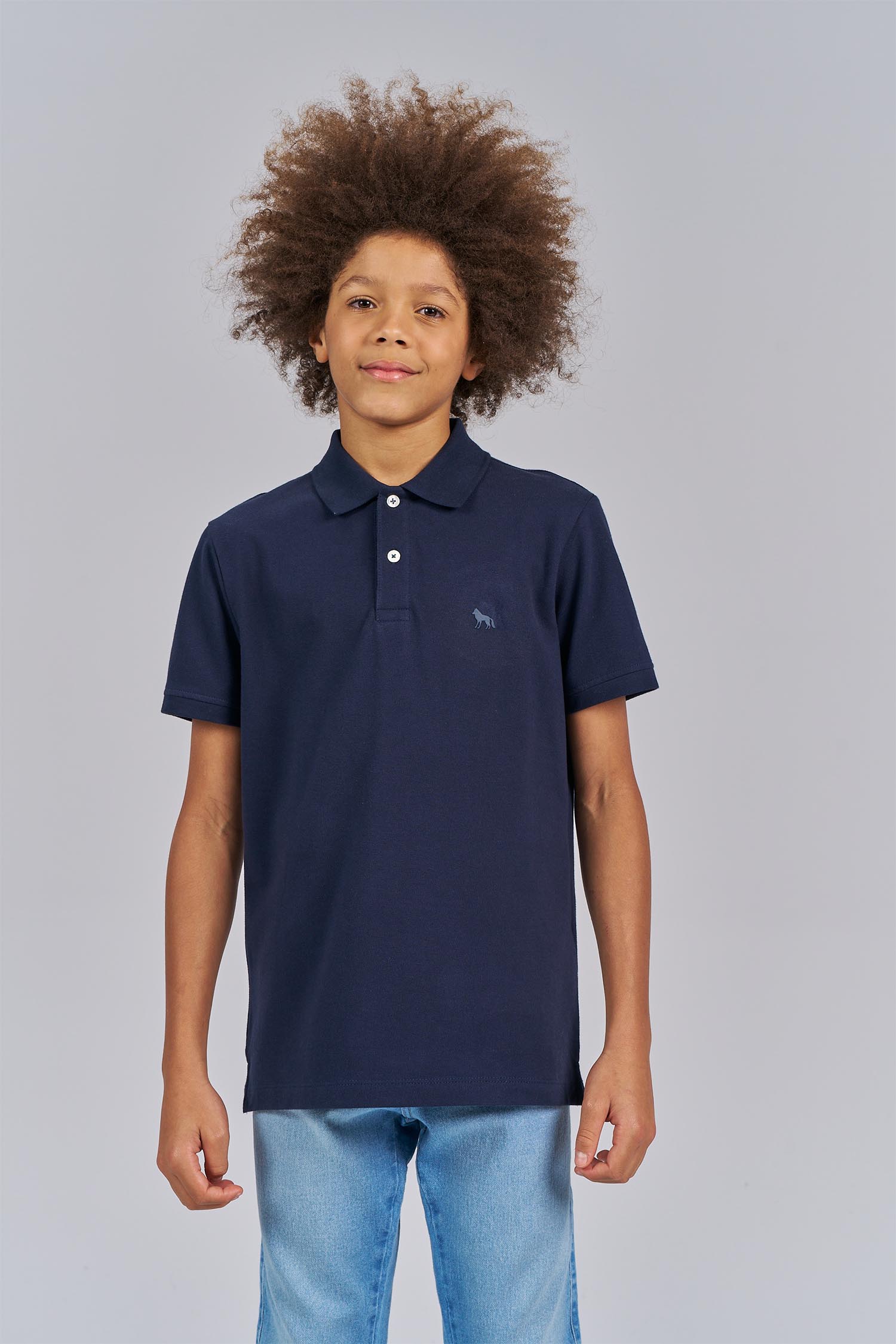 Polo Essential Young Menino Acostamento