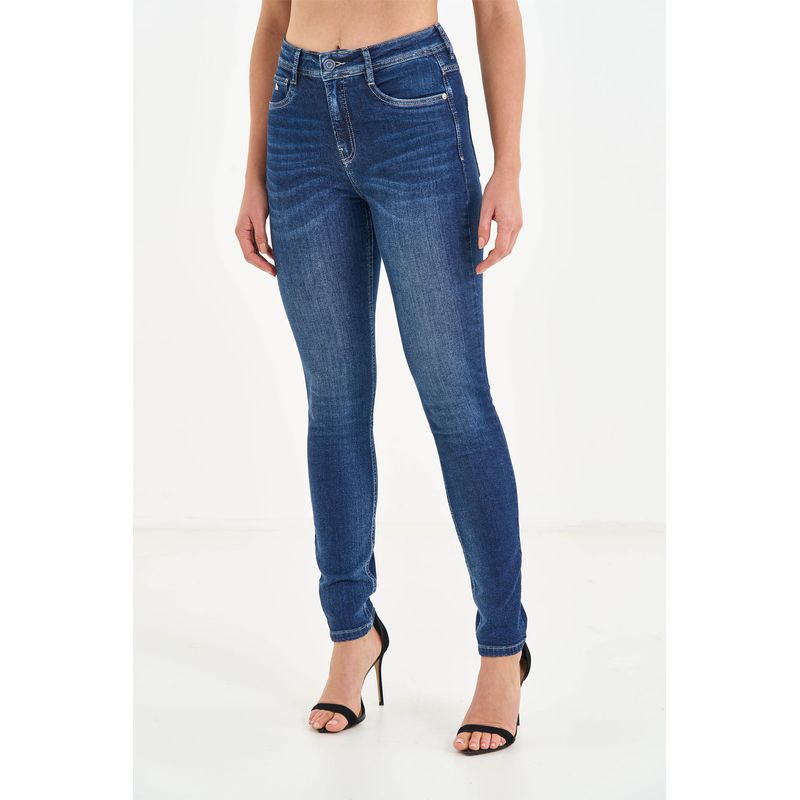 Calca-Jeans-Skinny-Escura-ACT-Feminino