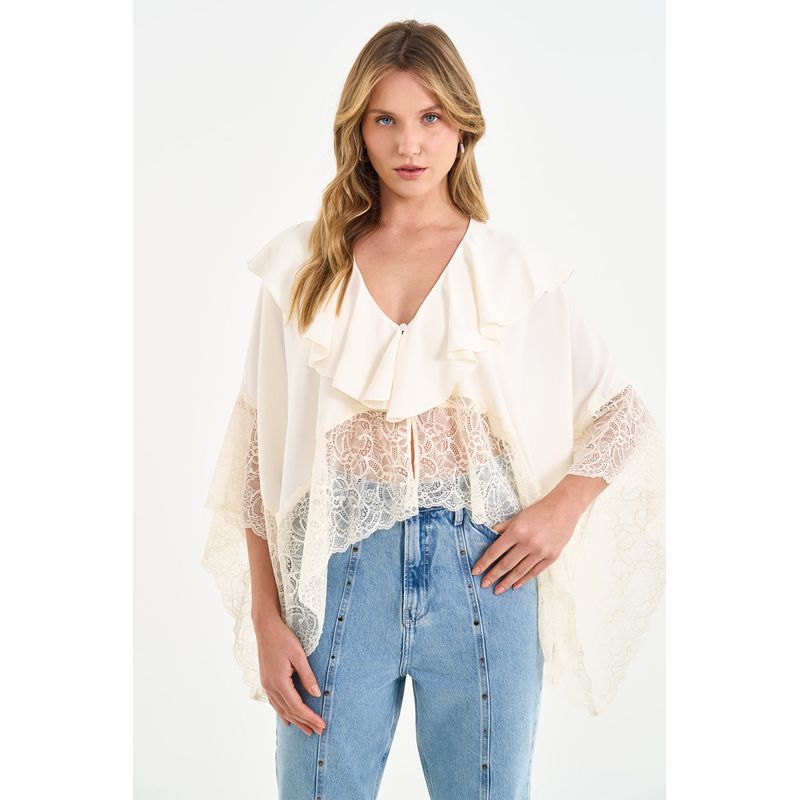 Blusa-Poncho-com-Renda-e-Babados-ACT-Feminino