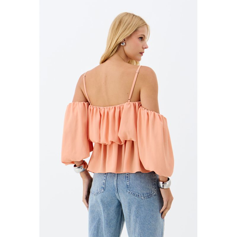 Blusa-Ombro-a-Ombro-com-Manga-Balone-ACT-Feminino