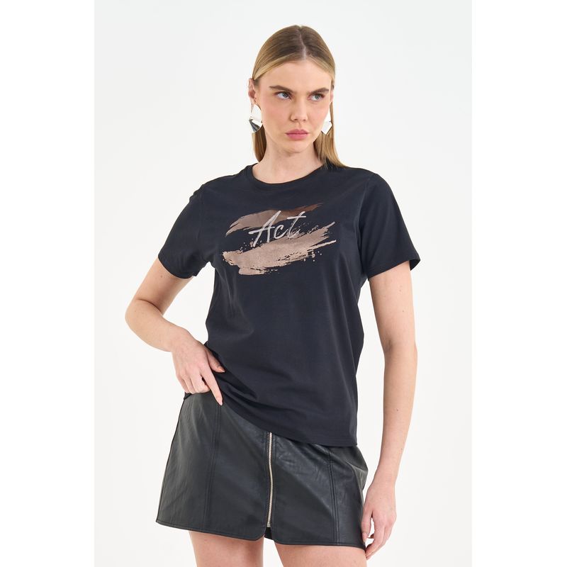 T-Shirt-com-Brush-Metalizado-ACT-Feminino