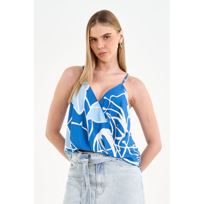 Blusa-Estampada-Decote-V-ACT-Feminino