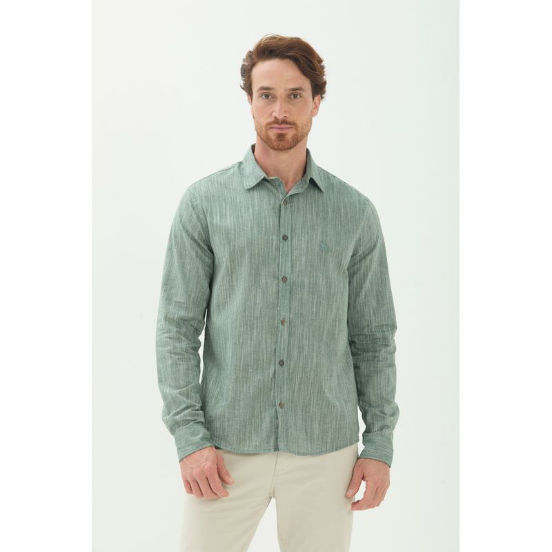 Camisa-Manga-Longa-Texturizada-Masculino-Acostamento