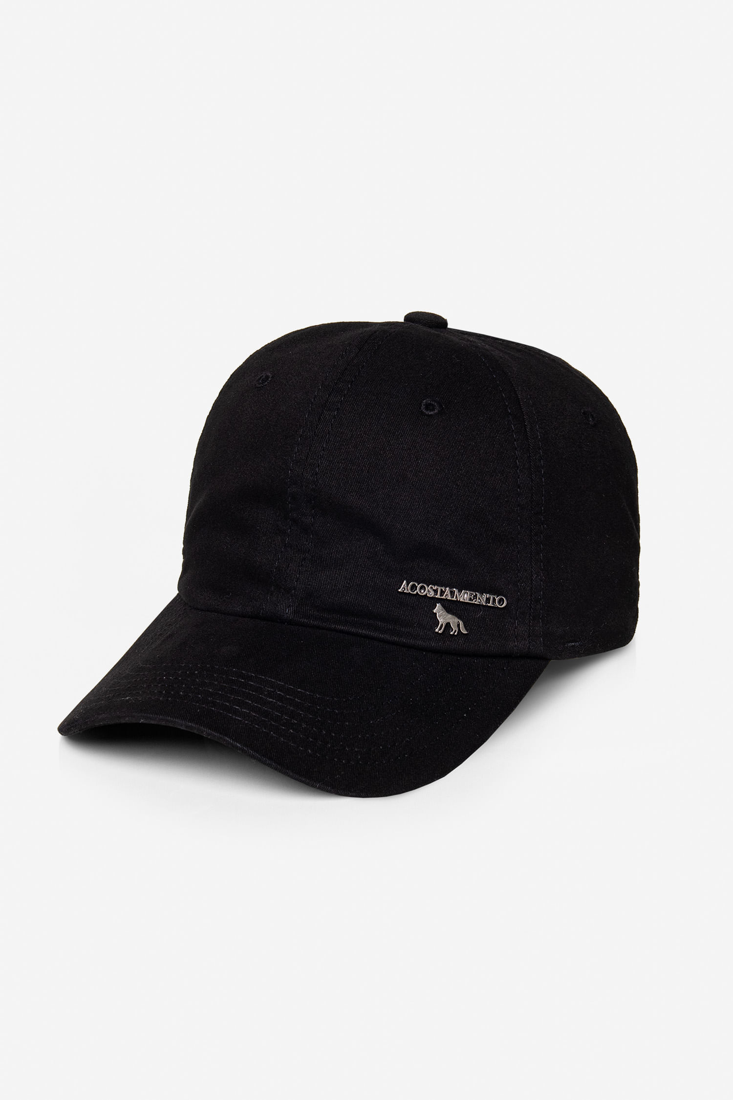 Boné Plaquinha de Metal Masculino Acostamento