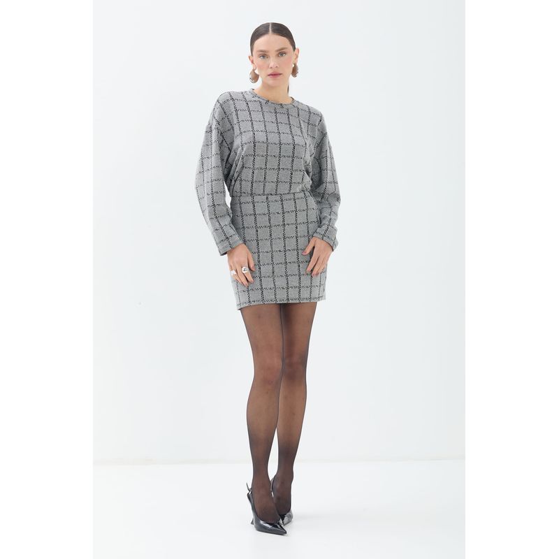 Saia-Curta-Xadrez-com-Ziper-Invisivel-ACT-Feminino