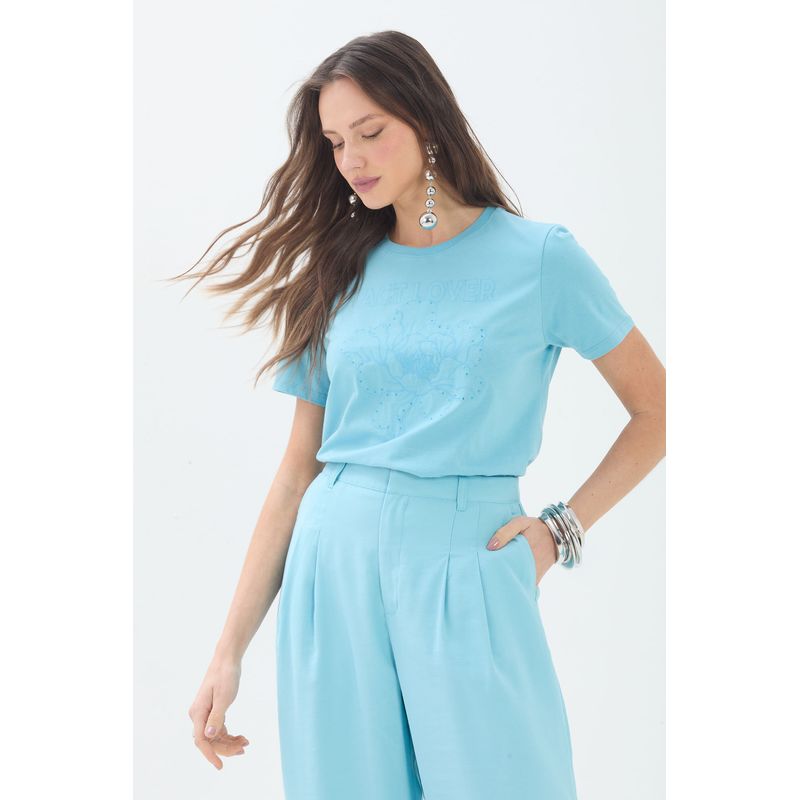 T-Shirt-Bordado-Floral-Strass-ACT-Feminino