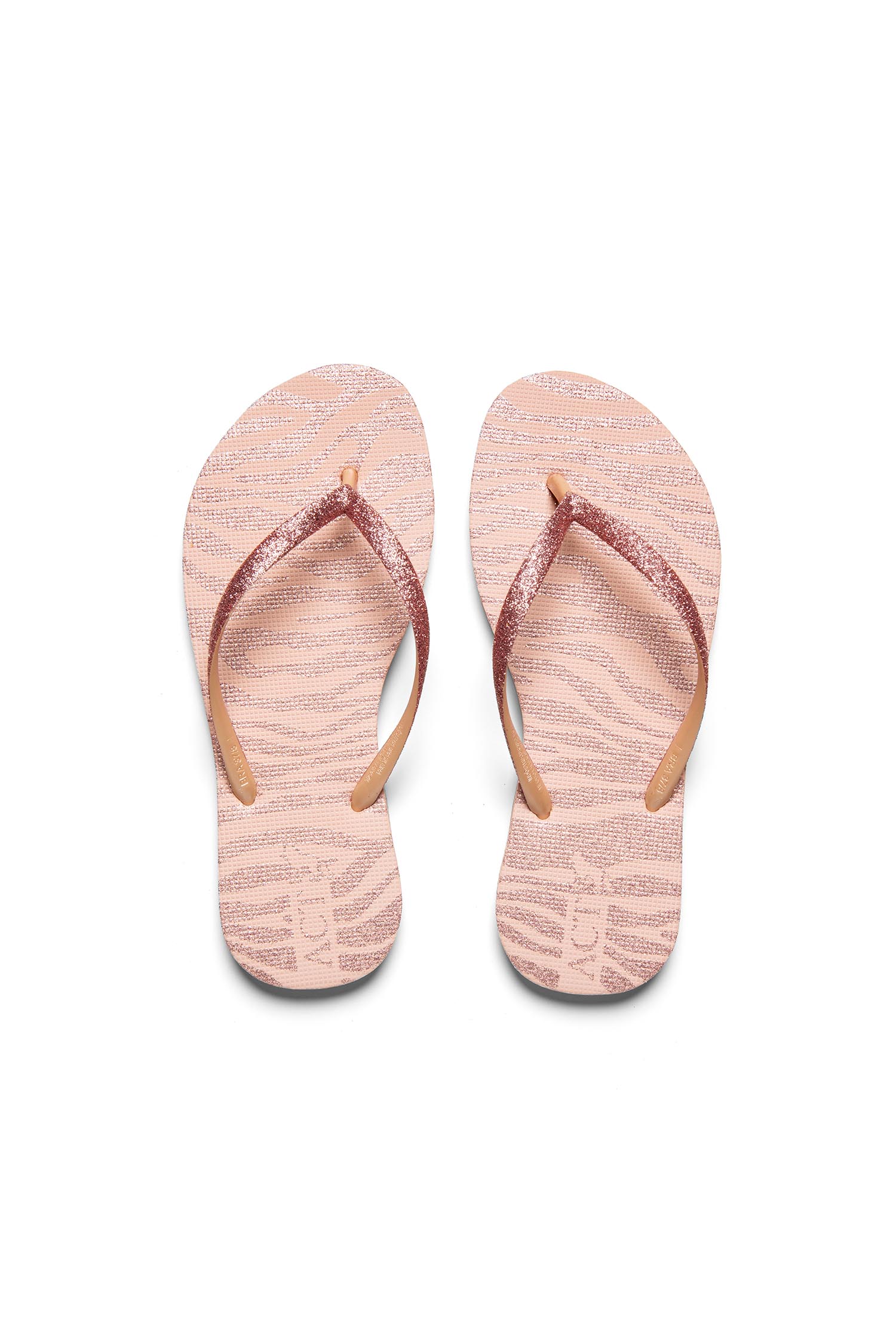 Chinelo Animal Print Glitter ACT Feminino