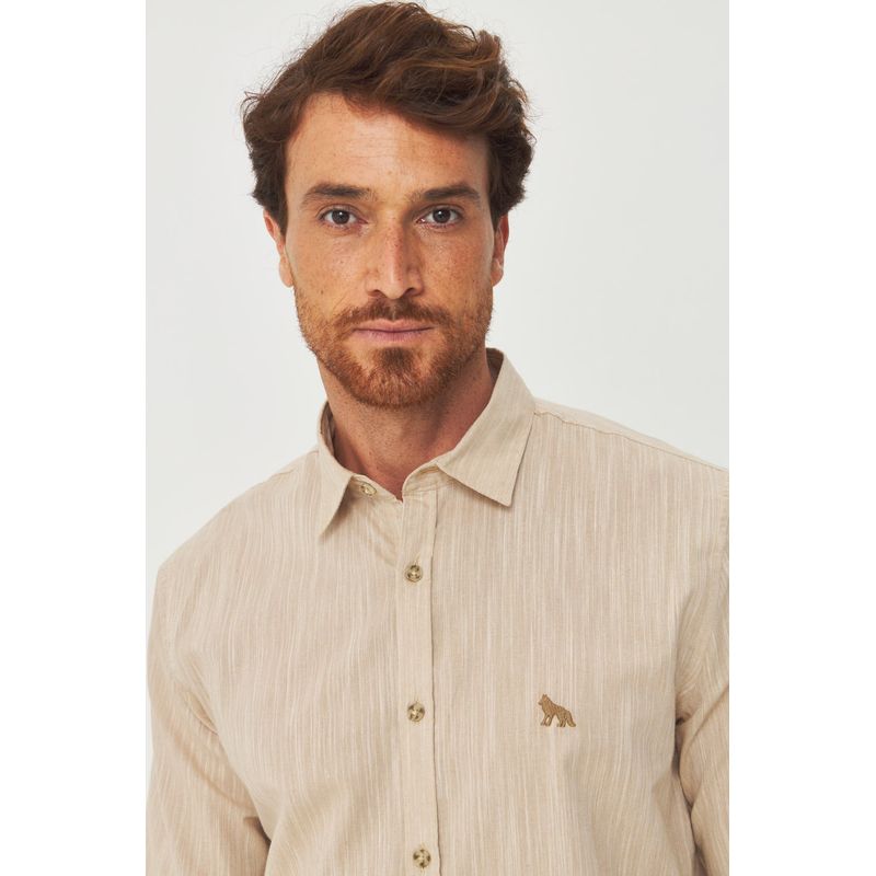 Camisa-Manga-Longa-Texturizada-Masculino-Acostamento