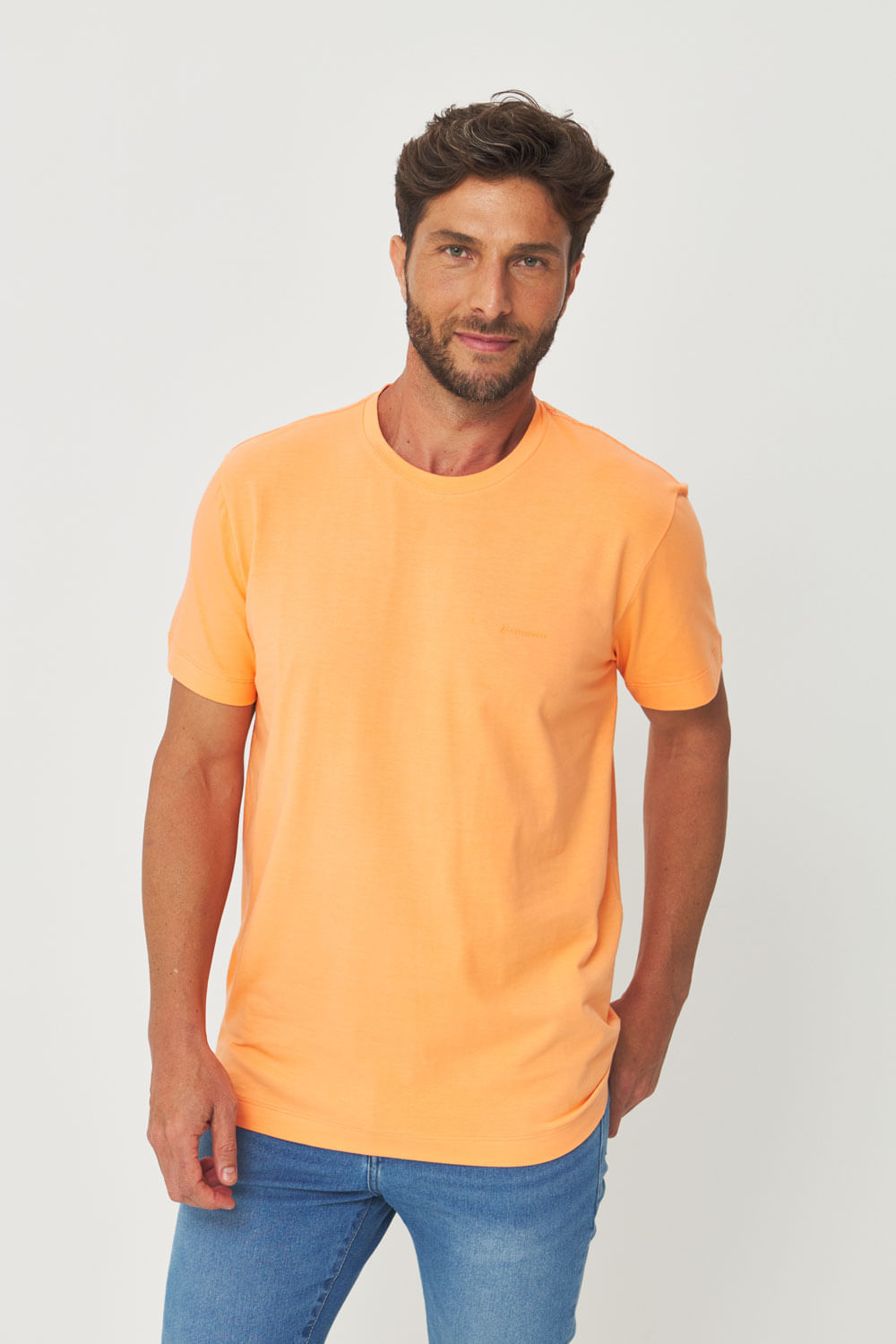 Camiseta Mini Lettering Masculina Acostamento