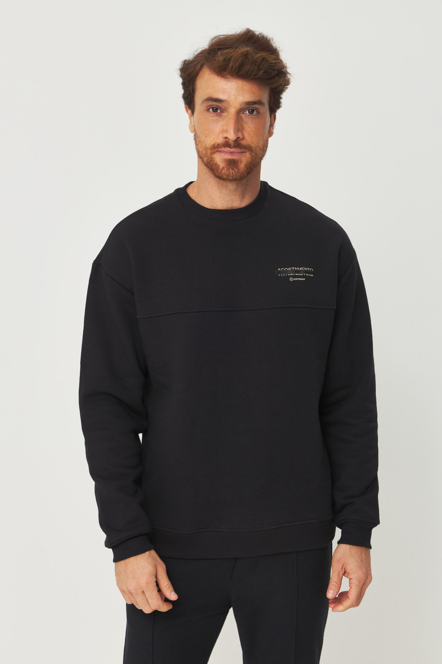 Blusão Moletom Silk Masculino Acostamento