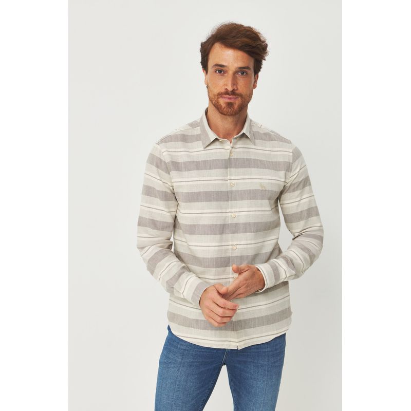 Camisa-Casual-Listrada-Masculina-Acostamento