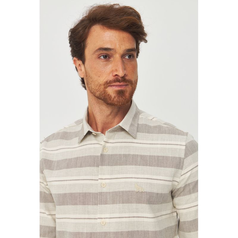 Camisa-Casual-Listrada-Masculina-Acostamento