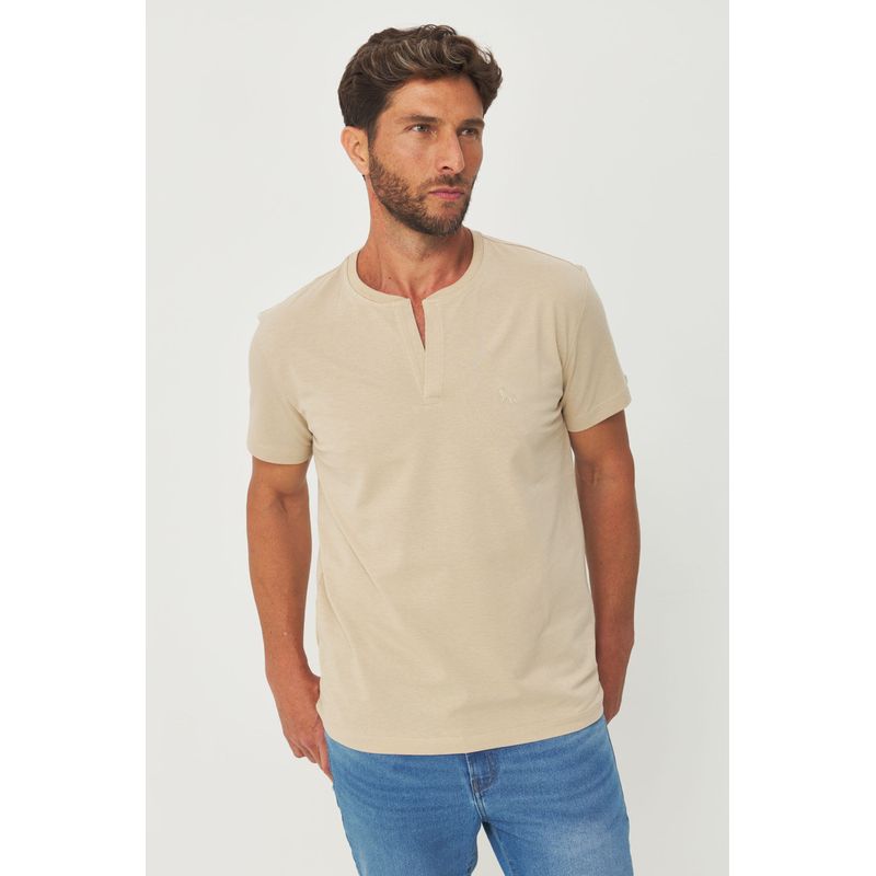 Camiseta-Casual-Gola-Aberta-Masculina-Acostamento