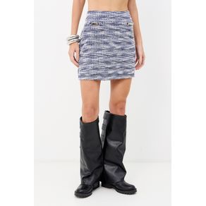 Saia-Tweed-Muse-Feminina-Inblanche Saia-Tweed-Muse-Feminina-Inblanche